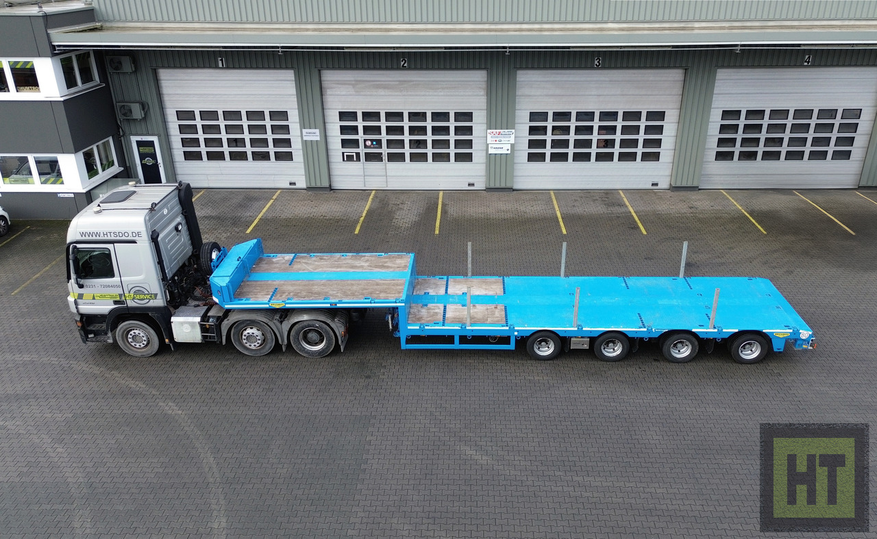 BROSHUIS 4-Achs-Semi mit SL-Air-Achsen nachlaufgelenkt - Low loader semi-trailer: picture 3 BROSHUIS 4-Achs-Semi mit SL-Air-Achsen nachlaufgelenkt - Low loader semi-trailer: picture 3