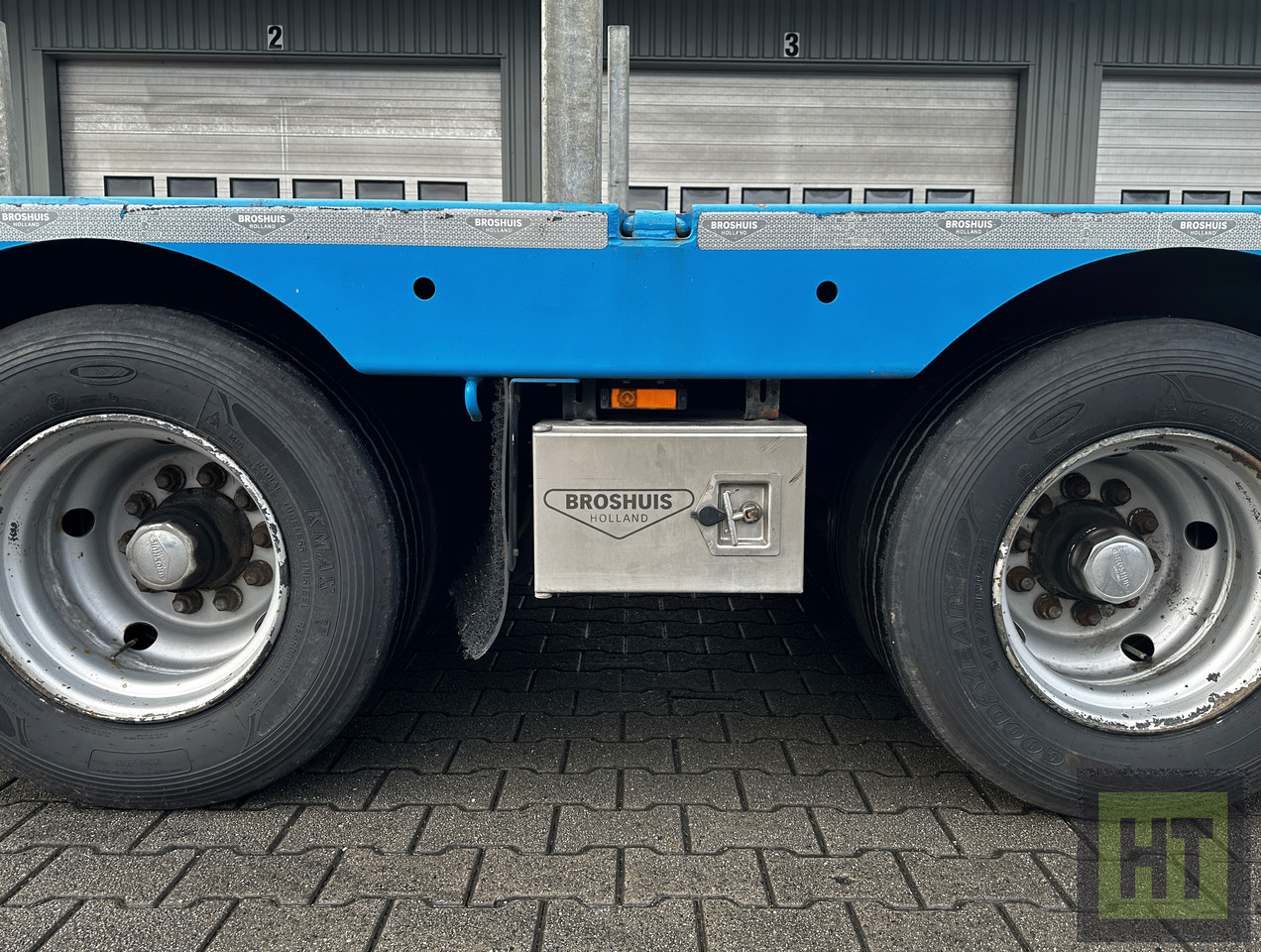 BROSHUIS 4-Achs-Semi mit SL-Air-Achsen nachlaufgelenkt - Low loader semi-trailer: picture 5 BROSHUIS 4-Achs-Semi mit SL-Air-Achsen nachlaufgelenkt - Low loader semi-trailer: picture 5