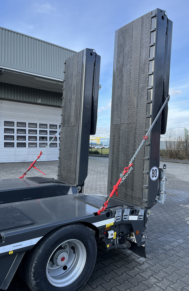 New Low loader semi-trailer FAYMONVILLE 5-Achs-Tele-Semi mit Halbachsen "Twinaxle" und hydr. Rampen Auflieger: picture 10