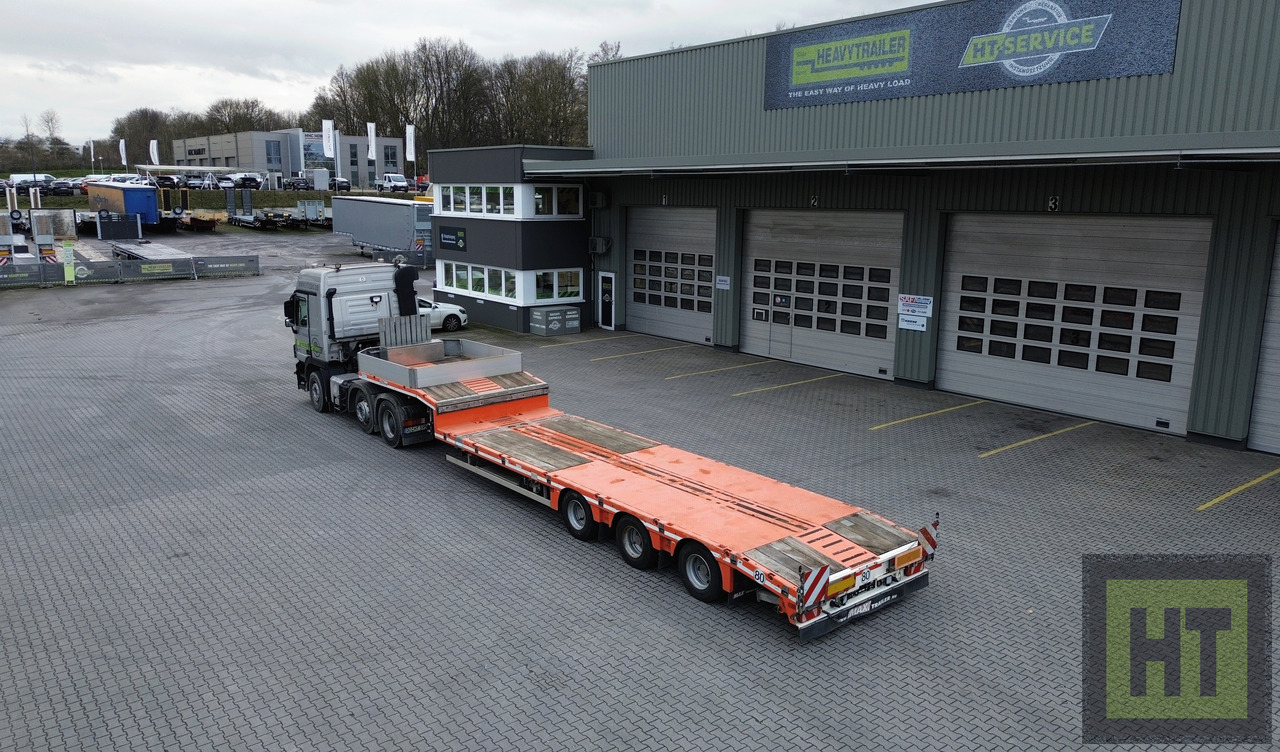 FAYMONVILLE MAX Trailer 3-Achs-Tele-Semi nachlaufgelenkt - Low loader semi-trailer: picture 1 FAYMONVILLE MAX Trailer 3-Achs-Tele-Semi nachlaufgelenkt - Low loader semi-trailer: picture 1