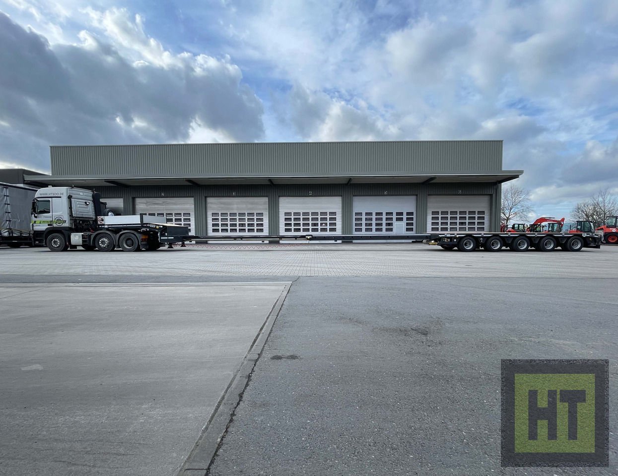 Faymonville 5-Achs-Doppel-Tele-Semi-Sattelauflieger - Low loader semi-trailer: picture 5 Faymonville 5-Achs-Doppel-Tele-Semi-Sattelauflieger - Low loader semi-trailer: picture 5