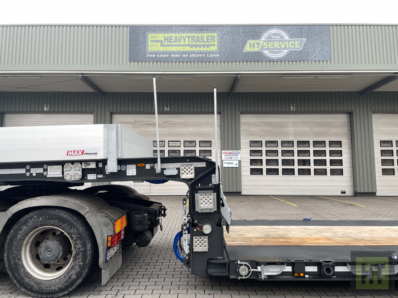 Faymonville MAX Trailer 2-Achs-Tiefbett mit Pendelachsen - Low loader semi-trailer: picture 5 Faymonville MAX Trailer 2-Achs-Tiefbett mit Pendelachsen - Low loader semi-trailer: picture 5