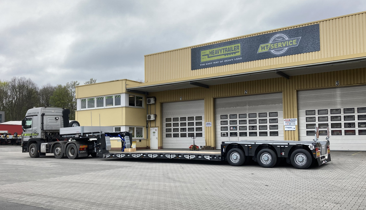 MAX Trailer 3-Achs-Tiefbett mit Pendelachsen - Low loader semi-trailer: picture 1 MAX Trailer 3-Achs-Tiefbett mit Pendelachsen - Low loader semi-trailer: picture 1