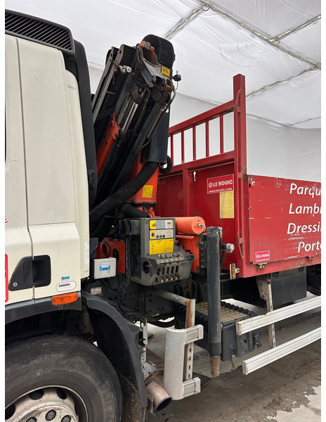 Dropside/ Flatbed truck, Crane truck DAF CF75.310: picture 12