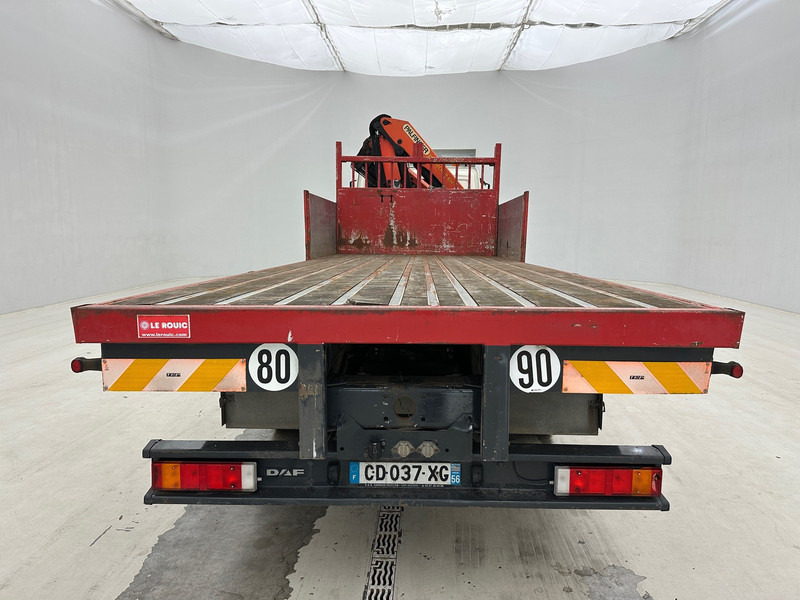 Dropside/ Flatbed truck, Crane truck DAF CF75.310: picture 8