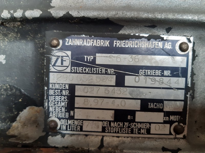 Gearbox DAF Versnellingsbak S6.36 DAF: picture 6