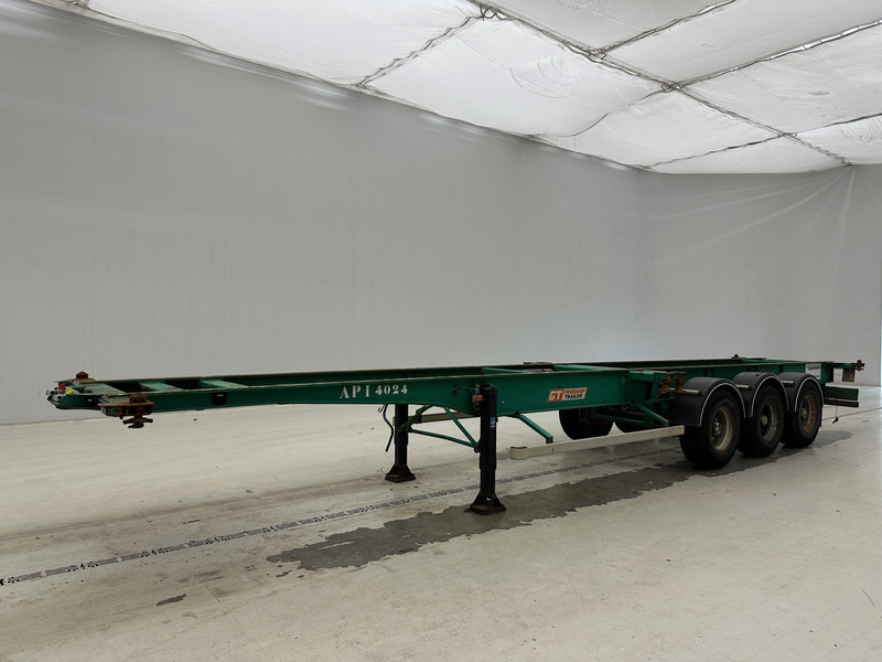 Container transporter/ Swap body semi-trailer Fruehauf 4x Skelet 2 x 20-40 ft*: picture 8