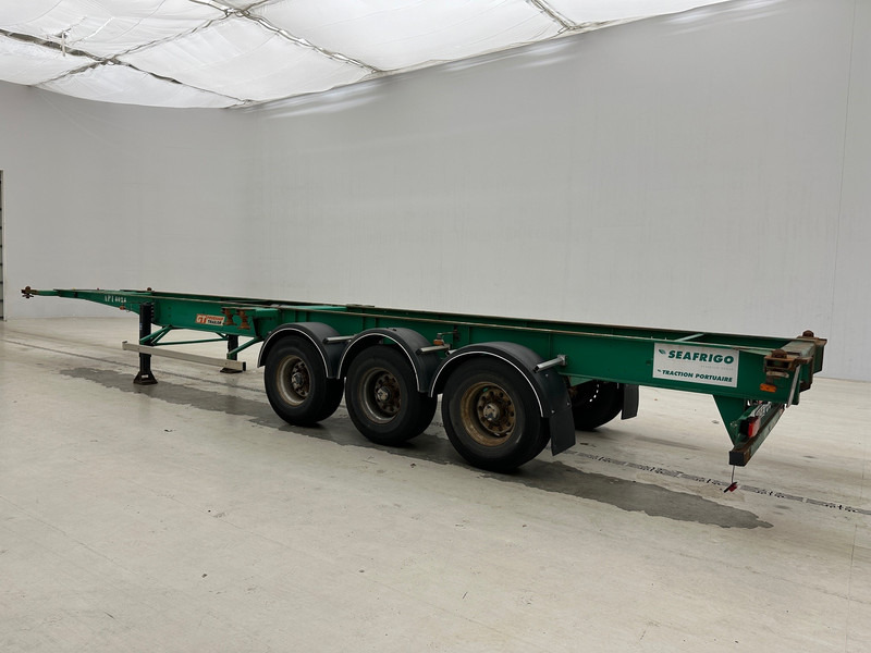 Container transporter/ Swap body semi-trailer Fruehauf 4x Skelet 2 x 20-40 ft*: picture 14