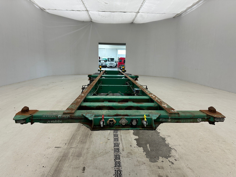 Container transporter/ Swap body semi-trailer Fruehauf 4x Skelet 2 x 20-40 ft*: picture 9