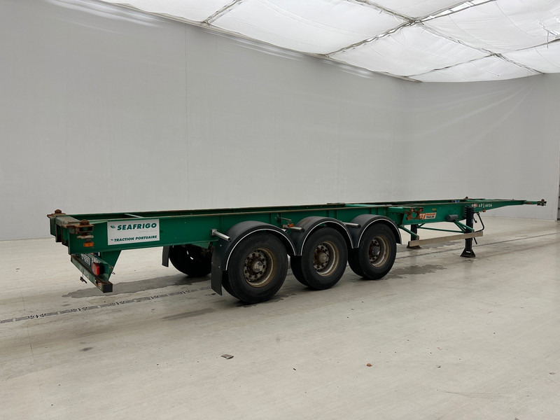 Container transporter/ Swap body semi-trailer Fruehauf 4x Skelet 2 x 20-40 ft*: picture 12