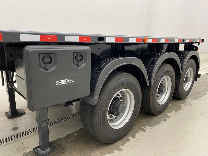 New Container transporter/ Swap body semi-trailer SERGOMEL Chassis/Plateau 20FT - NEW: picture 14