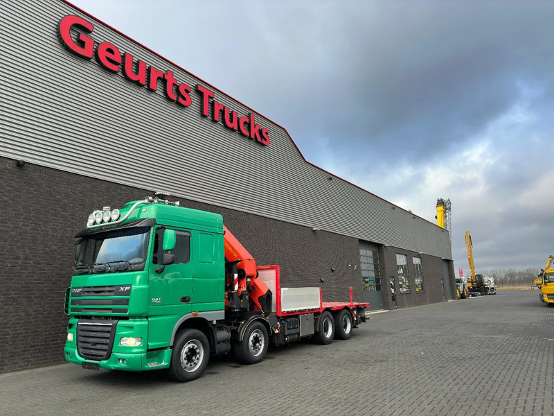 Crane truck DAF XF 105.510 8X4 + PALFINGER PK 65002-SH E POWER LINK PLUS KRAAN/KRAQN/CRANE/GRUA: picture 7