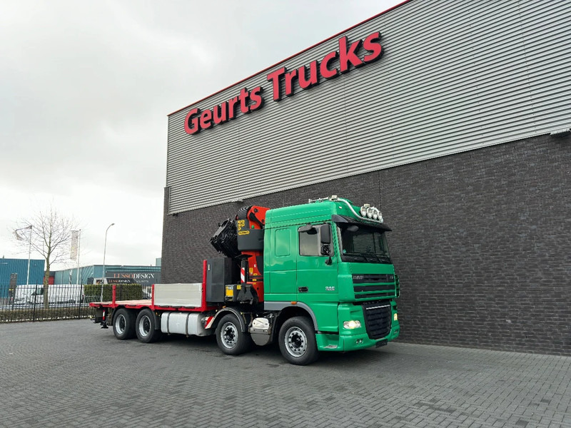 Crane truck DAF XF 105.510 8X4 + PALFINGER PK 65002-SH E POWER LINK PLUS KRAAN/KRAQN/CRANE/GRUA: picture 11