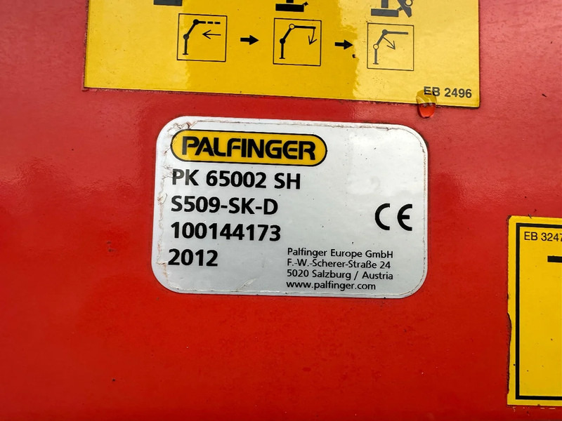 Crane truck DAF XF 105.510 8X4 + PALFINGER PK 65002-SH E POWER LINK PLUS KRAAN/KRAQN/CRANE/GRUA: picture 17
