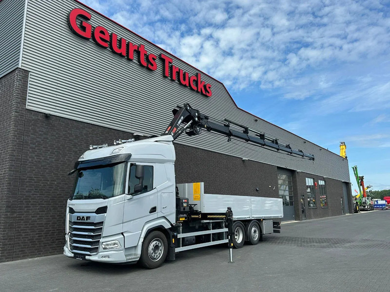 DAF XF 530 OPENLAADBAK / PRITSCHE / FLATBED MET HIAB X-HIDUO 258 E-7 + LIER KRAAN / KRAN / CRANE/ GRUA *NIEUW* - Crane truck: picture 2 DAF XF 530 OPENLAADBAK / PRITSCHE / FLATBED MET HIAB X-HIDUO 258 E-7 + LIER KRAAN / KRAN / CRANE/ GRUA *NIEUW* - Crane truck: picture 2