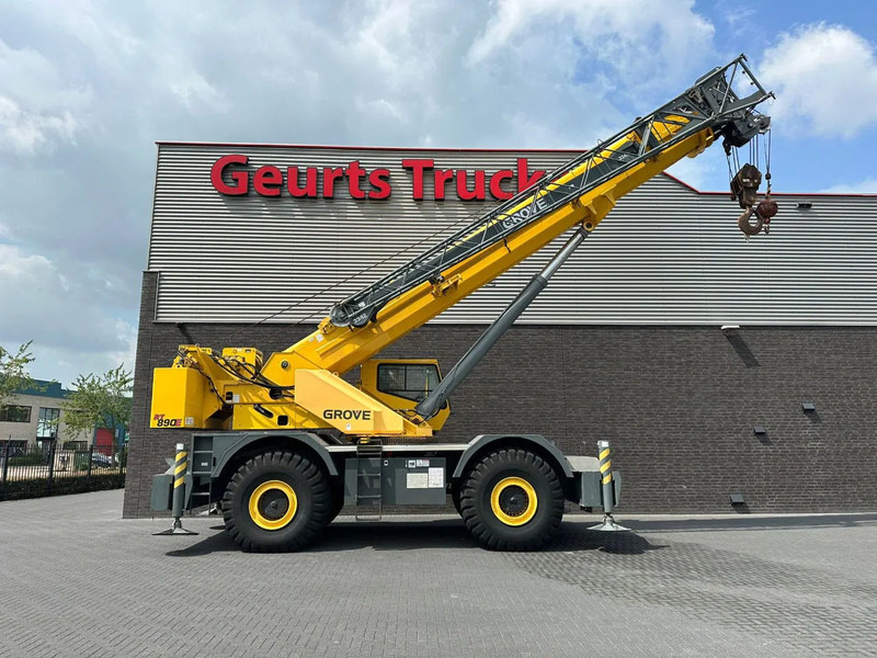 Grove RT890 E ROUGH TERRAIN CRANE + JIB+ 2 x WINCH - Rough terrain crane: picture 4 Grove RT890 E ROUGH TERRAIN CRANE + JIB+ 2 x WINCH - Rough terrain crane: picture 4