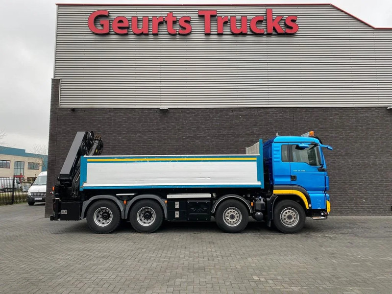 Tipper, Crane truck MAN TGS 35.480 8X4 KIPPER/TIPPER + HMF 2620-K5 KRAAN/KRAN/CRANE/GRUA: picture 10