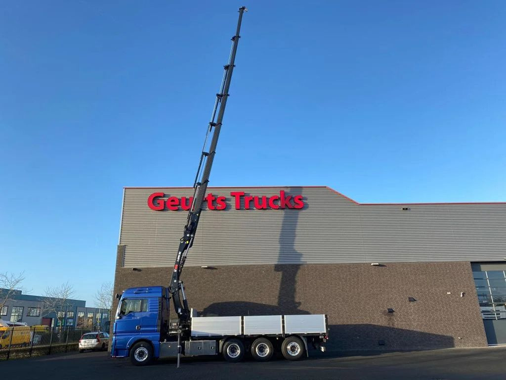 MAN TGX 35.500 8X4 TRIDEM + HIAB X-HIPRO 302 E-7 KRA - Crane truck, Dropside/ Flatbed truck: picture 5 MAN TGX 35.500 8X4 TRIDEM + HIAB X-HIPRO 302 E-7 KRA - Crane truck, Dropside/ Flatbed truck: picture 5