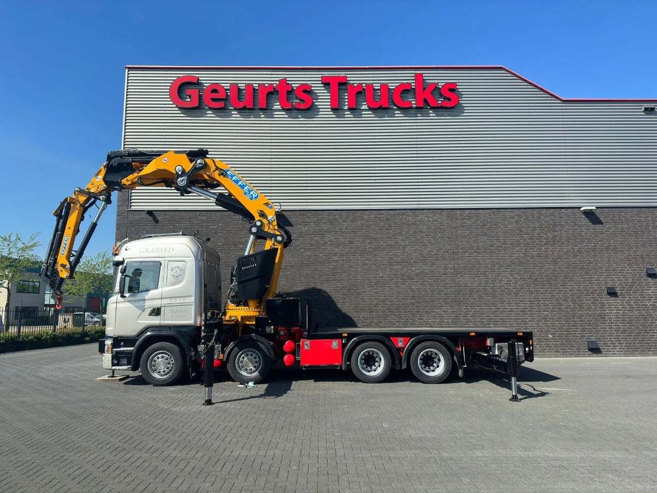 Scania G450 8X4 + EFFER 1255/8S + JIB 6S HD KRAAN/KRAN/ - Crane truck: picture 5 Scania G450 8X4 + EFFER 1255/8S + JIB 6S HD KRAAN/KRAN/ - Crane truck: picture 5
