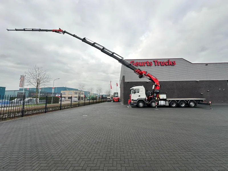 Scania R520 V8 10X4 TRIDEM + F1650RA.2.28 + JIB L816 KRAAN/KRAN/CRANE/GRUA - Crane truck: picture 5 Scania R520 V8 10X4 TRIDEM + F1650RA.2.28 + JIB L816 KRAAN/KRAN/CRANE/GRUA - Crane truck: picture 5