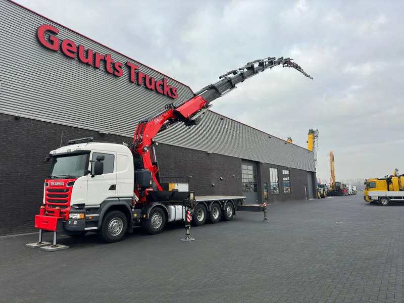 Scania R520 V8 10X4 TRIDEM + F1650RA.2.28 + JIB L816 KRAAN/KRAN/CRANE/GRUA - Crane truck: picture 2 Scania R520 V8 10X4 TRIDEM + F1650RA.2.28 + JIB L816 KRAAN/KRAN/CRANE/GRUA - Crane truck: picture 2