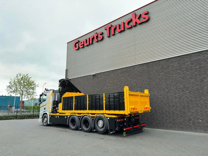 Crane truck Scania R530 V8 NGS 8X4 TRIDEM MET HYVA 2Z KIPPER + HMF 5020-K6 + JIB FJ1000-K5 KRAAN/KRAN/CRANE/GRUA: picture 14