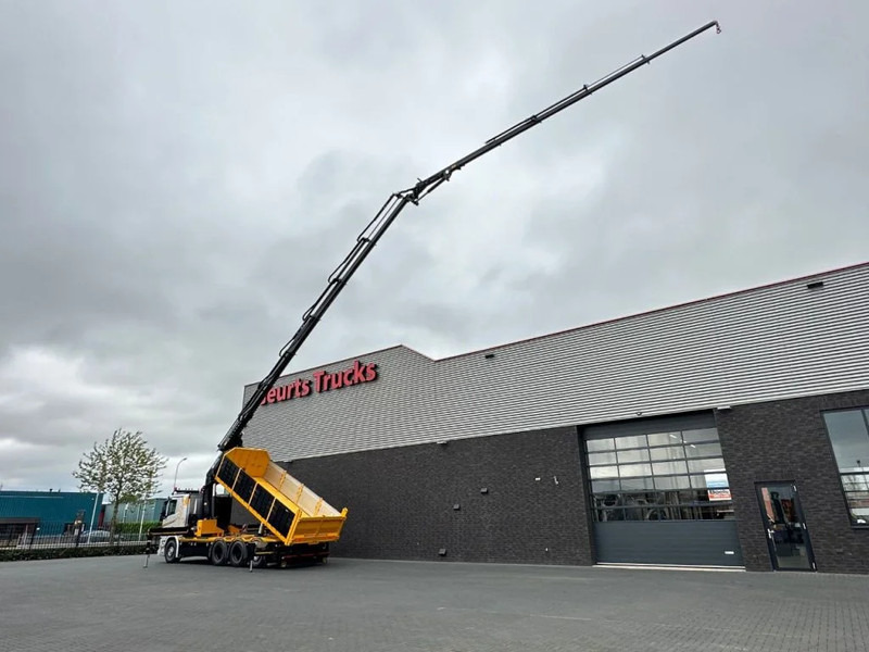 Crane truck Scania R530 V8 NGS 8X4 TRIDEM MET HYVA 2Z KIPPER + HMF 5020-K6 + JIB FJ1000-K5 KRAAN/KRAN/CRANE/GRUA: picture 6