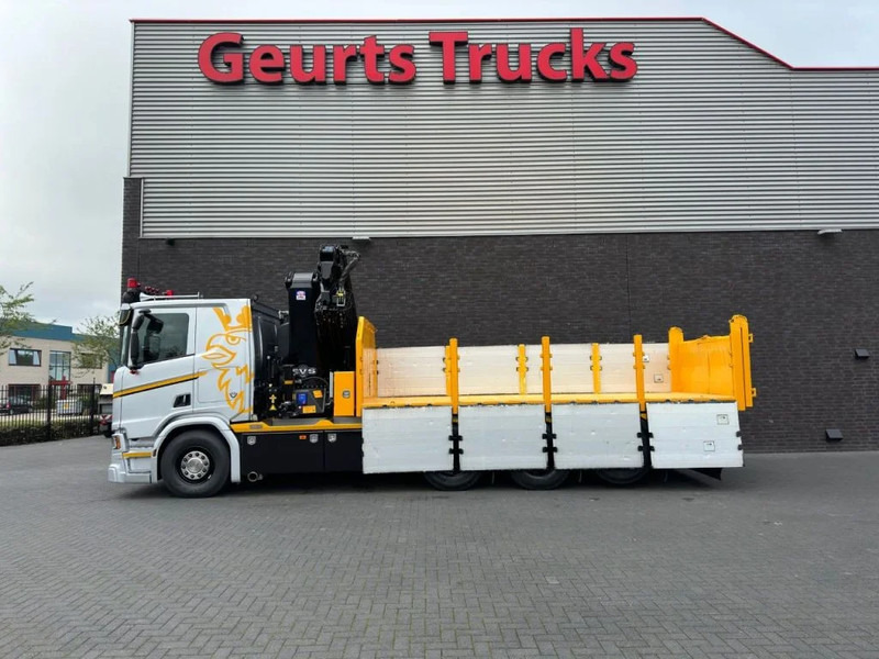 Crane truck Scania R530 V8 NGS 8X4 TRIDEM MET HYVA 2Z KIPPER + HMF 5020-K6 + JIB FJ1000-K5 KRAAN/KRAN/CRANE/GRUA: picture 11