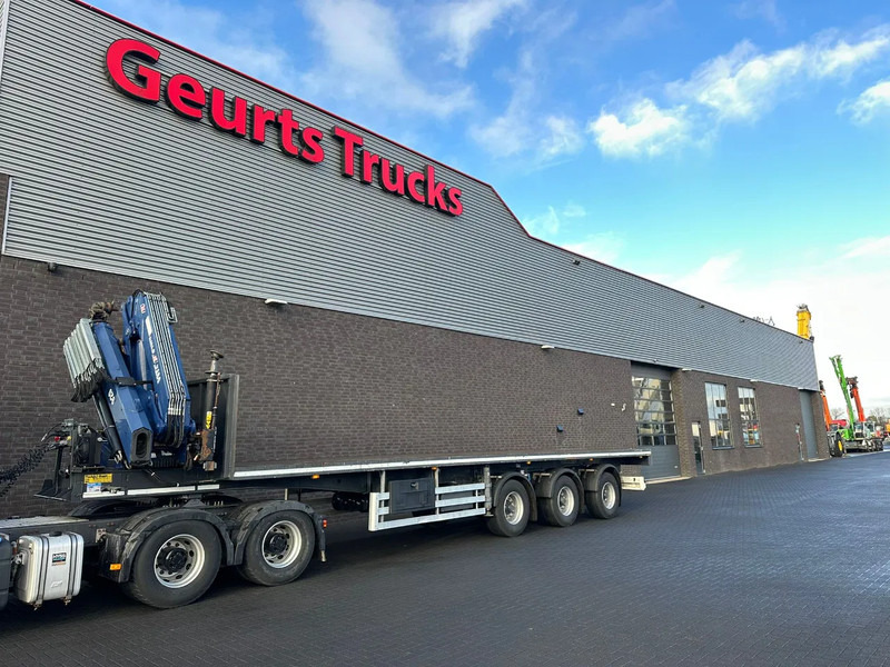 TURBO ,S HOET SC33AA KRAAN/KRAN/CRANE - Dropside/ Flatbed semi-trailer: picture 2 TURBO ,S HOET SC33AA KRAAN/KRAN/CRANE - Dropside/ Flatbed semi-trailer: picture 2