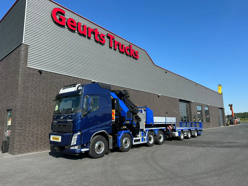 Volvo FH 540 8X4 TREKKER / BAKWAGEN MET PALFINGER PK135.002 TEC7 + JIB PJ190 KRAAN / KRAN / CRANE / GRUA + EMTECH NNR48 3-ASSIGE SEMI- - Crane truck: picture 2 Volvo FH 540 8X4 TREKKER / BAKWAGEN MET PALFINGER PK135.002 TEC7 + JIB PJ190 KRAAN / KRAN / CRANE / GRUA + EMTECH NNR48 3-ASSIGE SEMI- - Crane truck: picture 2