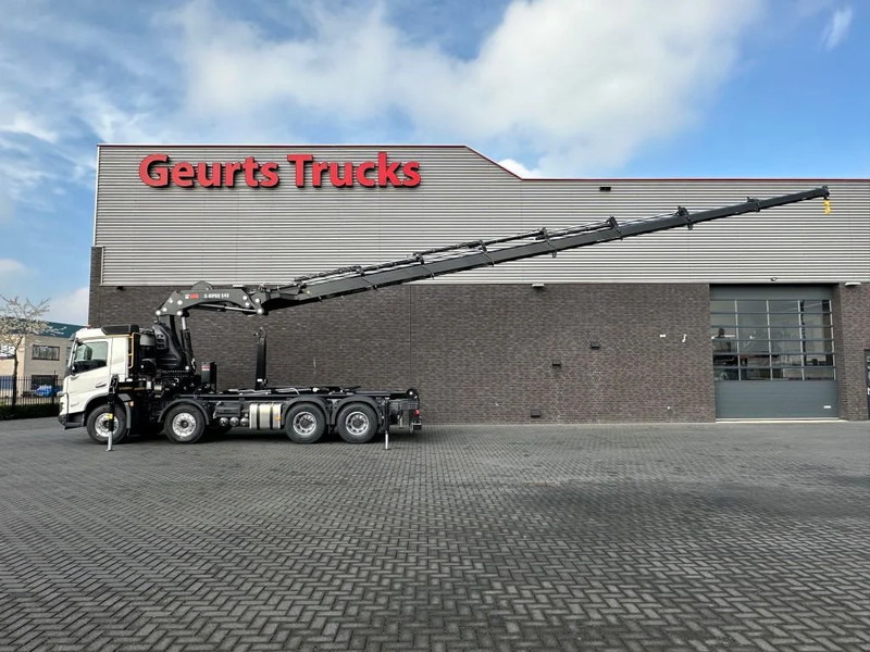 Volvo FMX 500 8X4 HIAB HAAKARM + HIAB 548 E-8 KRAAN/KRAN/CRANE/GRUA - Hook lift truck, Crane truck: picture 4 Volvo FMX 500 8X4 HIAB HAAKARM + HIAB 548 E-8 KRAAN/KRAN/CRANE/GRUA - Hook lift truck, Crane truck: picture 4