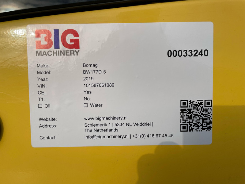 Roller Bomag BW177D-5 | Airconditioning EPA /EU Stage V: picture 10