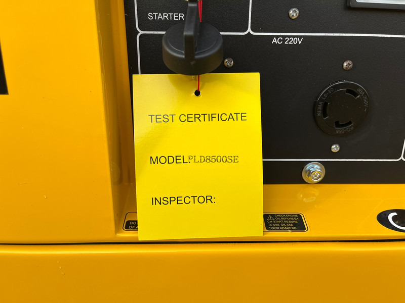 New Generator set Giga power 8 KVA silent generator set - PLD8500SE: picture 10