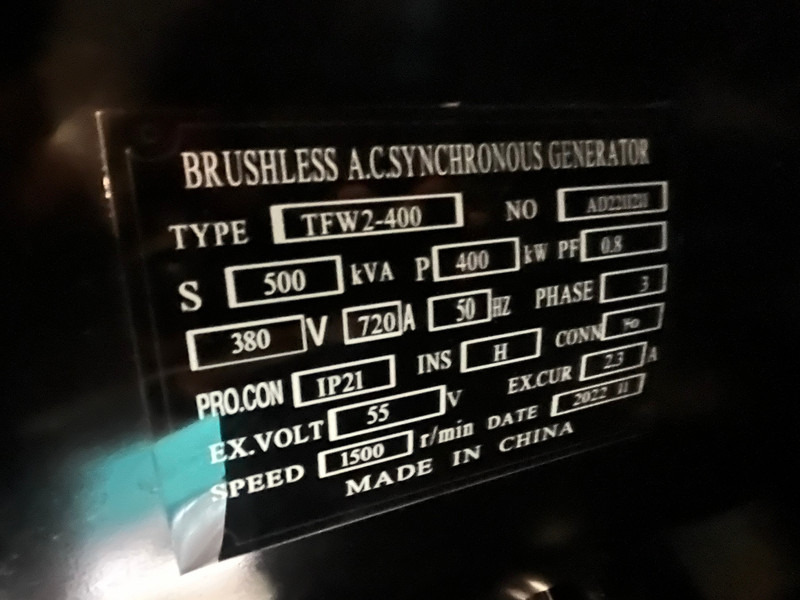 New Generator set Giga power Giga power 500 kVa silent generator set - LT-W400GF: picture 8