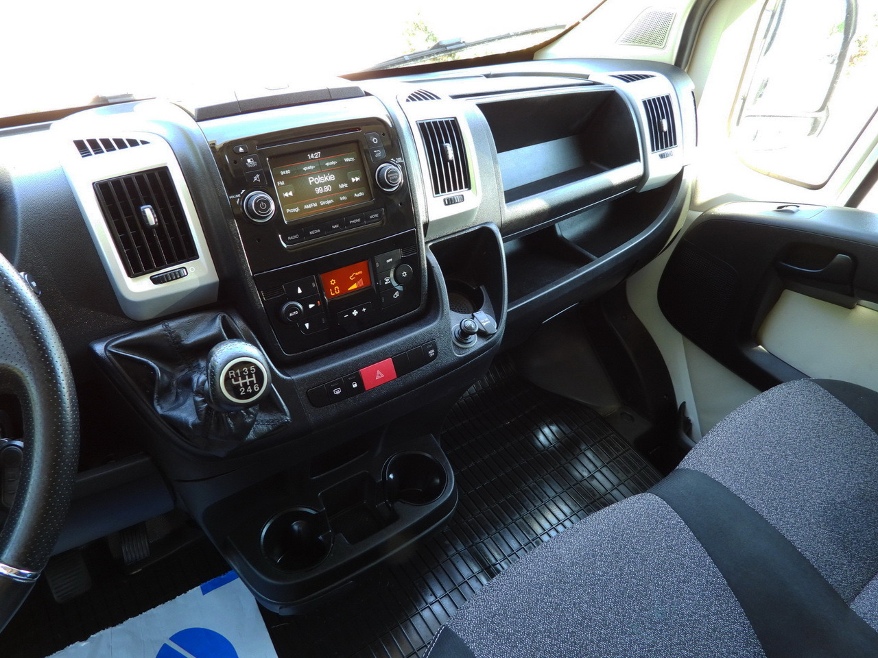 Curtain side van FIAT DUCATO  TARPAULIN 10 PALLETS WEBASTO CRUISE CONTROL LED LIGHTS PNEUMATICS AIR CONDITIONING  180HP: picture 34