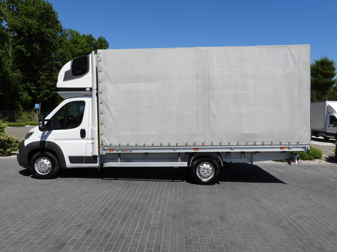 Curtain side van FIAT DUCATO  TARPAULIN 10 PALLETS WEBASTO CRUISE CONTROL LED LIGHTS PNEUMATICS AIR CONDITIONING  180HP: picture 9