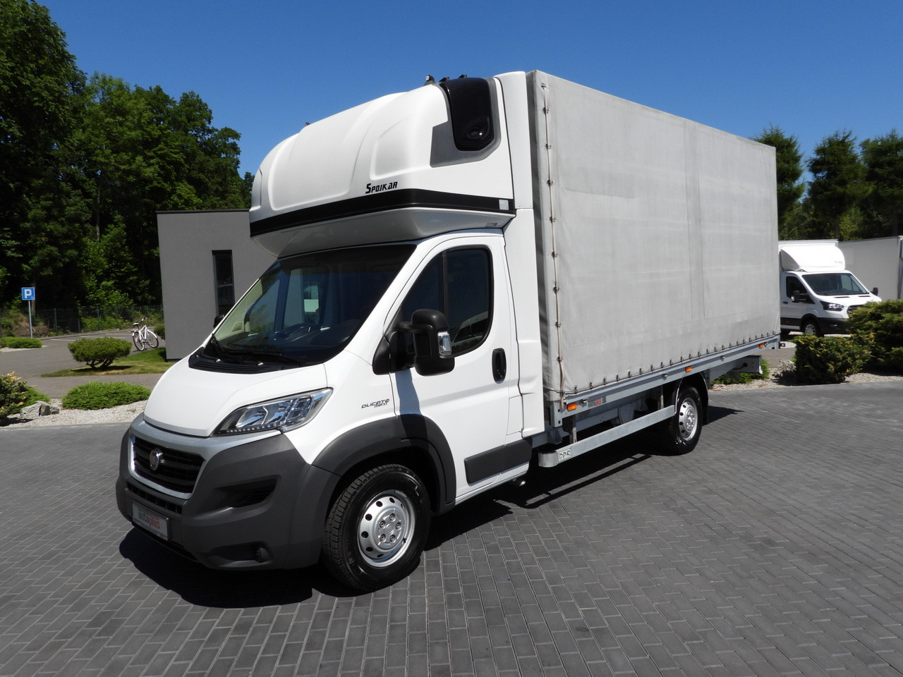 Curtain side van FIAT DUCATO  TARPAULIN 10 PALLETS WEBASTO CRUISE CONTROL LED LIGHTS PNEUMATICS AIR CONDITIONING  180HP: picture 17