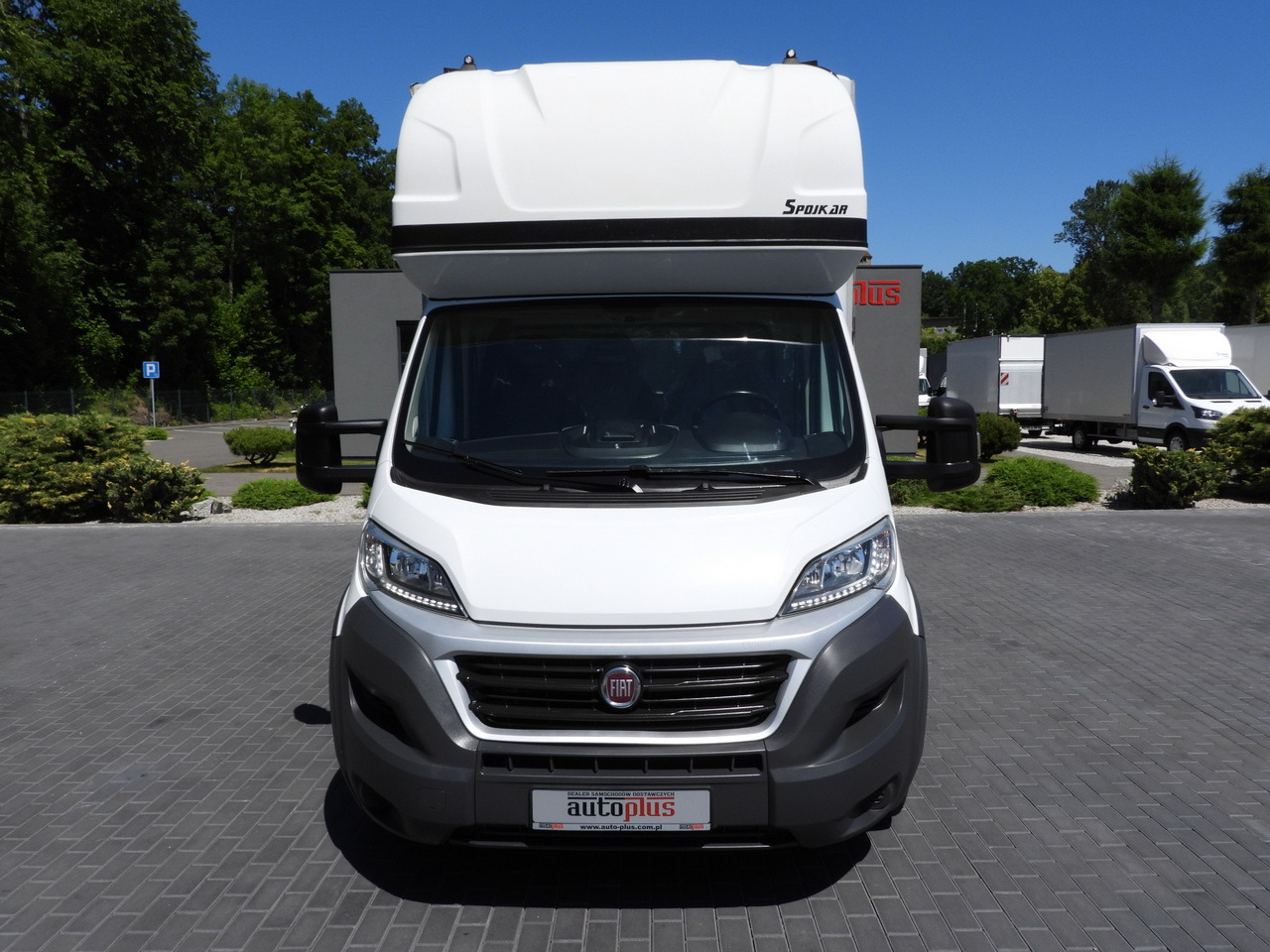Curtain side van FIAT DUCATO  TARPAULIN 10 PALLETS WEBASTO CRUISE CONTROL LED LIGHTS PNEUMATICS AIR CONDITIONING  180HP: picture 5