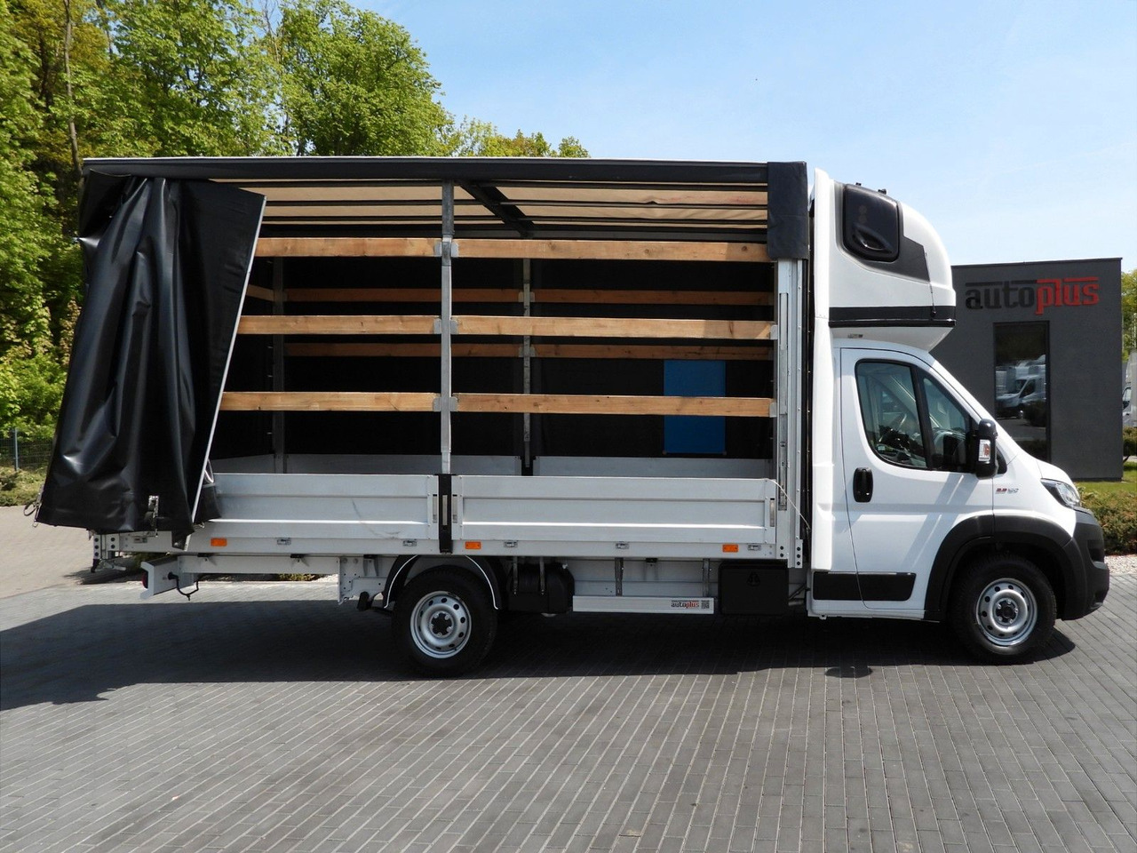 Curtain side van Fiat DUCATO PRITSCHE PLANE 10 PALETTEN WEBASTO A/C Fiat DUCATO PRITSCHE PLANE 10 PALETTEN WEBASTO A/C: picture 8