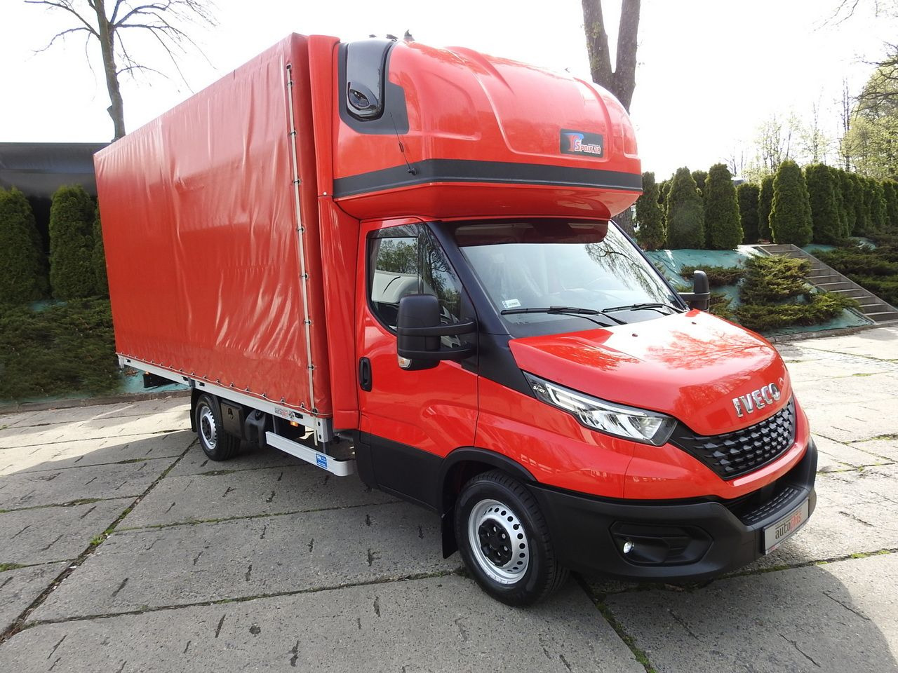 Curtain side van IVECO DAILY 35S18 TARPAULIN 10 PALLETS WEBASTO CRUISE CONTROL LED LIGHTS AIR CONDITIONING  180HP: picture 23