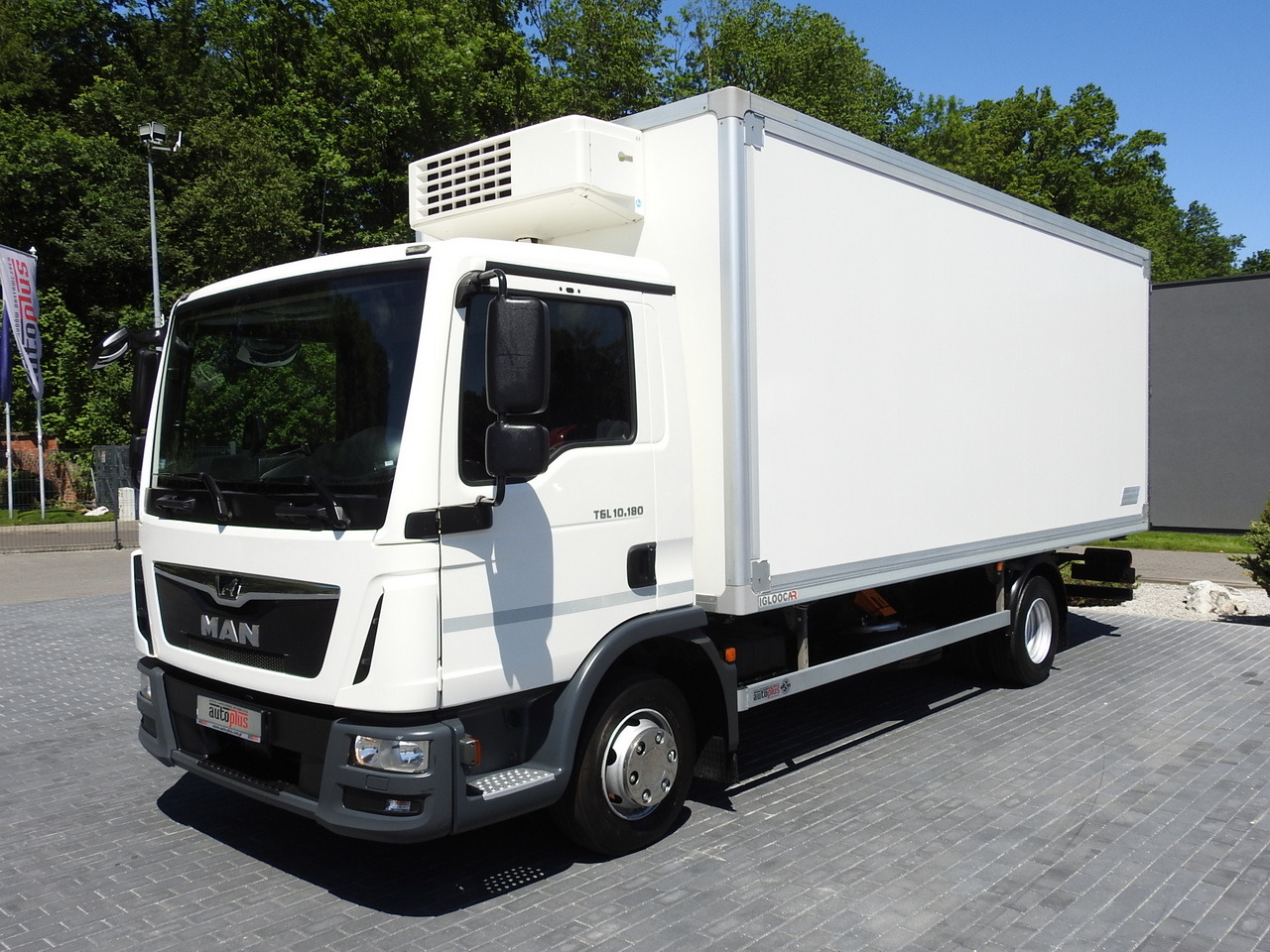 Refrigerator truck MAN TGL 10.180 REGRIGERATOR BOX -20*C 11 PALLETS POWER SUPPLY 230V AIR CONDITIONING PNEUMATICS TWIN WHEELS  180HP: picture 6