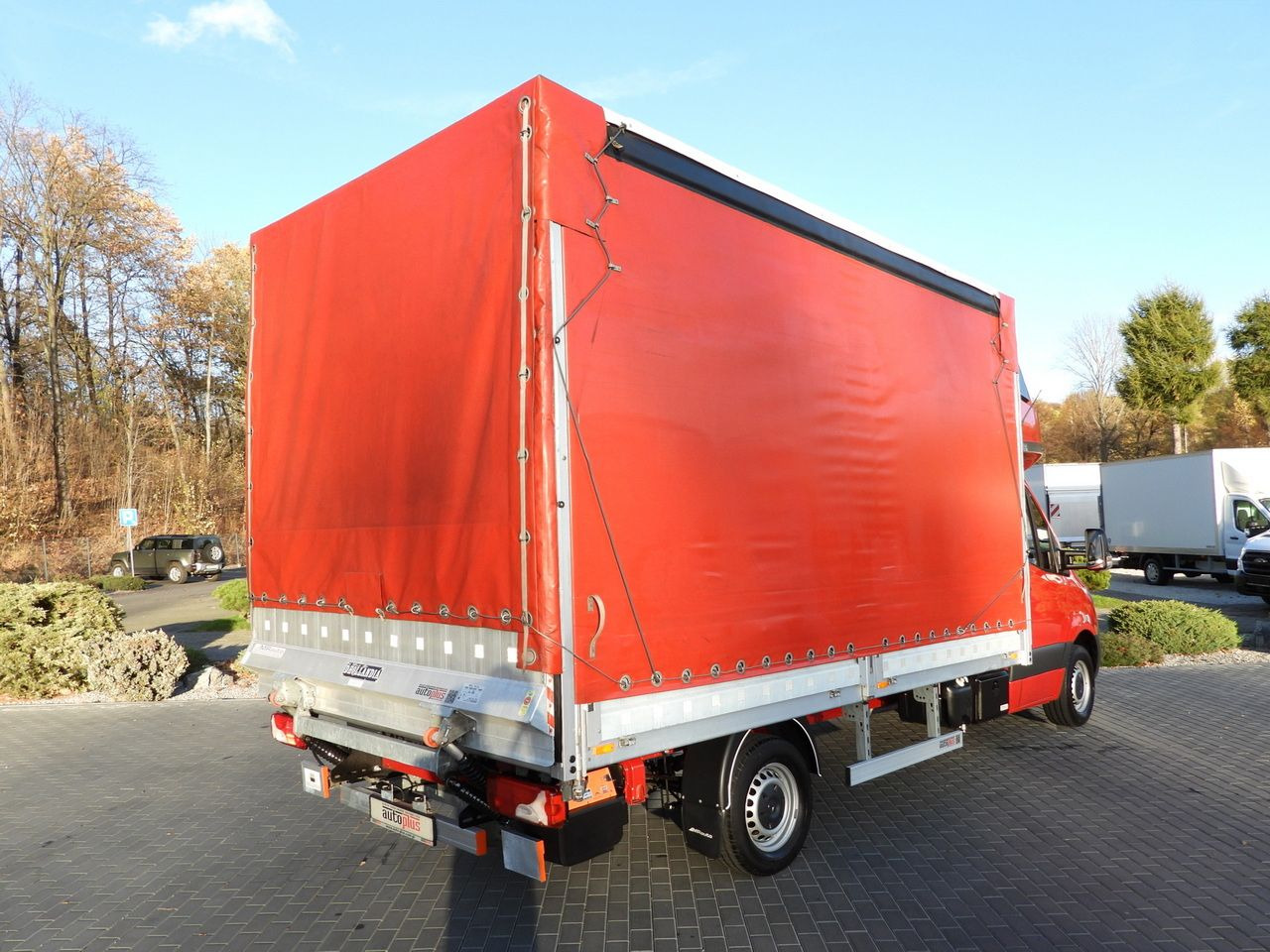 MERCEDES SPRINTER 316 TARPAULIN LIFT 8 PALLETS WEBASTO CRUISE CONTROL AIR CONDITIONING 160HP - Curtain side van: picture 3 MERCEDES SPRINTER 316 TARPAULIN LIFT 8 PALLETS WEBASTO CRUISE CONTROL AIR CONDITIONING 160HP - Curtain side van: picture 3