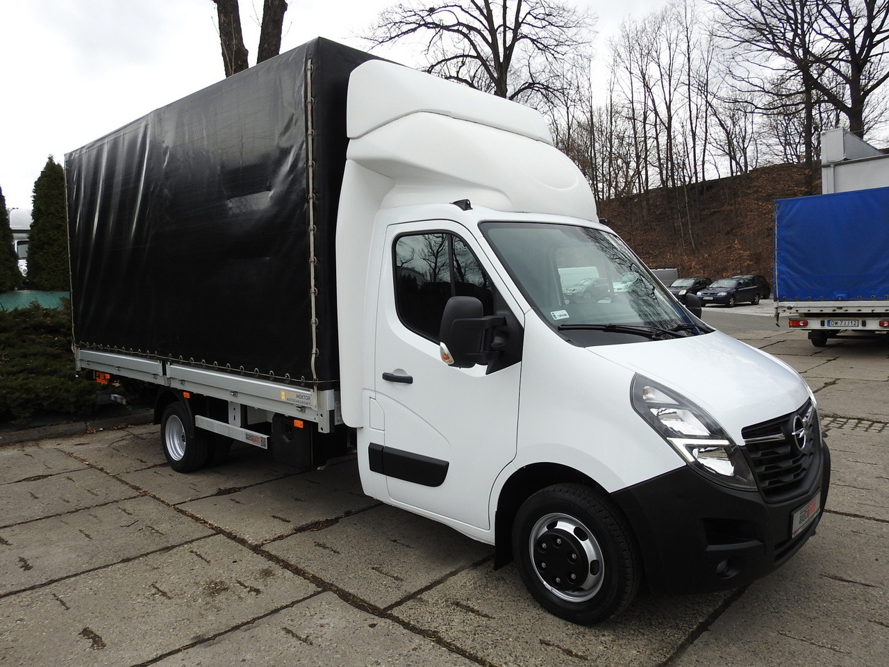 OPEL MOVANO TARPAULIN LIFT 10 PALLETS CRUISE CONTROL AIR CONDITIONING LED LIGHTS PNEUMATICS TWIN WHEELS 165HP - Curtain side van: picture 4 OPEL MOVANO TARPAULIN LIFT 10 PALLETS CRUISE CONTROL AIR CONDITIONING LED LIGHTS PNEUMATICS TWIN WHEELS 165HP - Curtain side van: picture 4