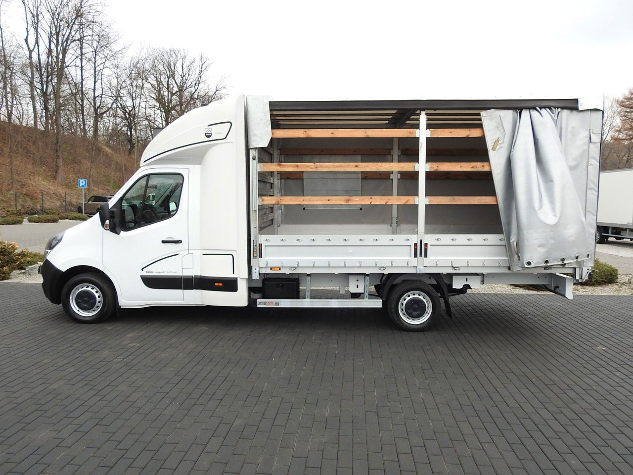 Curtain side van, Combi van Opel MOVANO  PRITSCHE PLANE 8 PALETTEN WEBASTO: picture 8