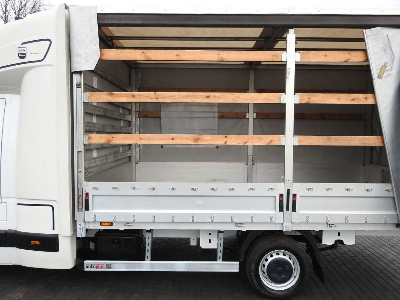 Curtain side van, Combi van Opel MOVANO  PRITSCHE PLANE 8 PALETTEN WEBASTO: picture 17