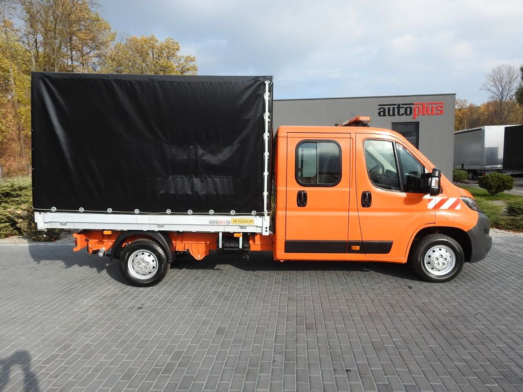 Curtain side van, Combi van Peugeot BOXER PRITSCHE PLANE DOPPELKABINE DOKA 7 SITZE: picture 7