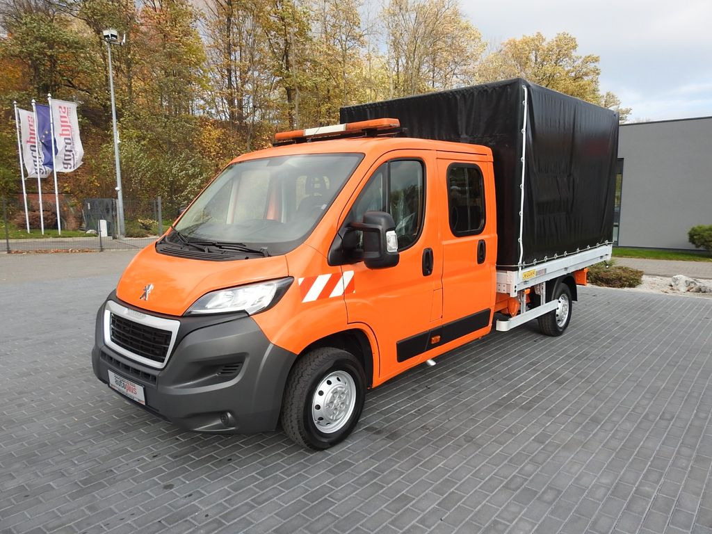 Curtain side van, Combi van Peugeot BOXER PRITSCHE PLANE DOPPELKABINE DOKA 7 SITZE: picture 6