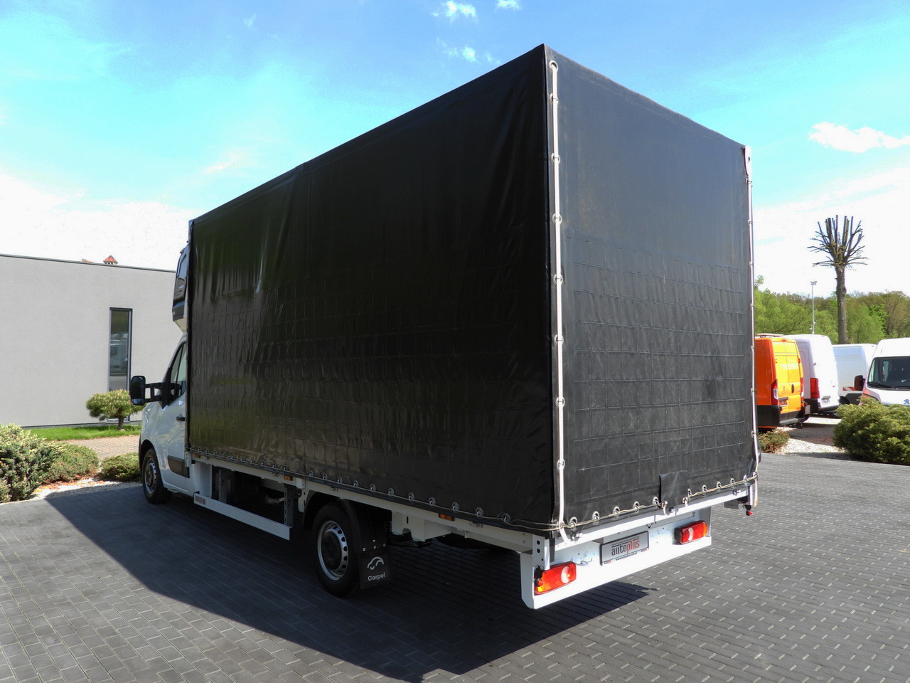 Curtain side van RENAULT MASTER  TARPAULIN 10 PALLETS WEBASTO CRUISE CONTROL LED LIGHTS PNEUMATICS AIR CONDITIONING  165HP: picture 10