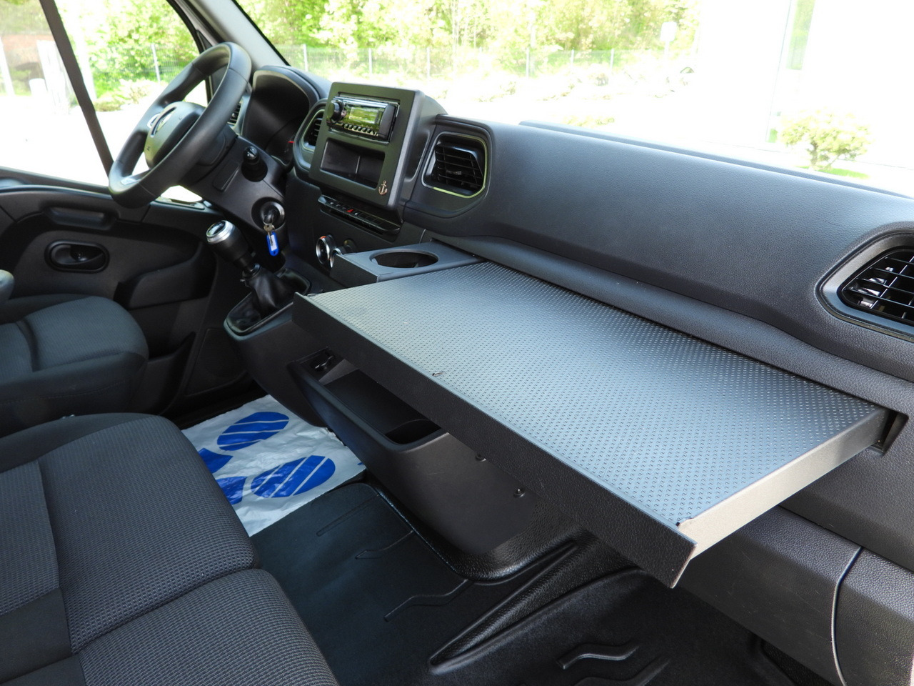 Curtain side van RENAULT MASTER  TARPAULIN 10 PALLETS WEBASTO CRUISE CONTROL LED LIGHTS PNEUMATICS AIR CONDITIONING  165HP: picture 38