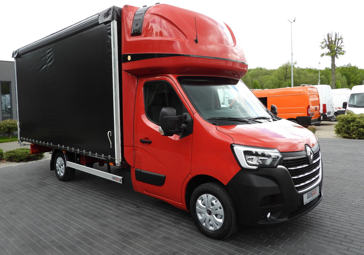 RENAULT MASTER TARPAULIN 10 PALLETS WEBASTO CRUISE CONTROL LED LIGHTS PNEUMATICS AIR CONDITIONING 165HP - Curtain side van: picture 4 RENAULT MASTER TARPAULIN 10 PALLETS WEBASTO CRUISE CONTROL LED LIGHTS PNEUMATICS AIR CONDITIONING 165HP - Curtain side van: picture 4